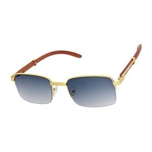 Retro WOOD BUFFS Vintage Style 90s Gangster Metal